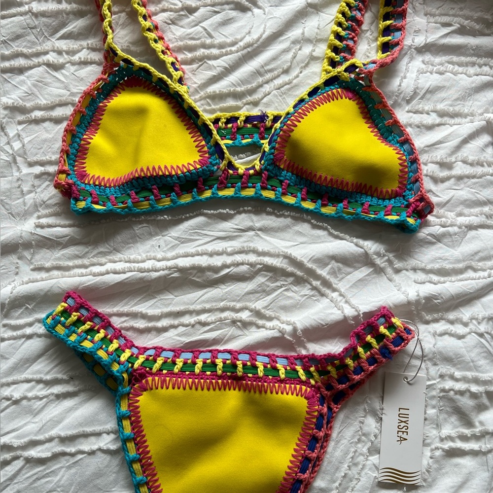 LUXSEA SWIM - Reversible Crochet Bikini